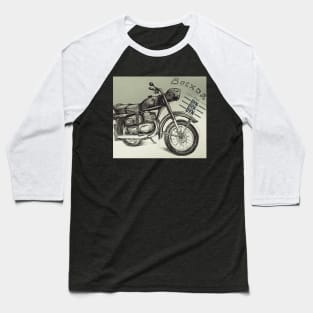 Motorcycle Baseball T-Shirt